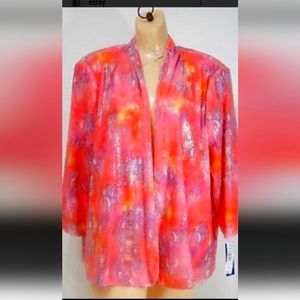 Sequin Pink Peter Nygard Evening Swing Jacket